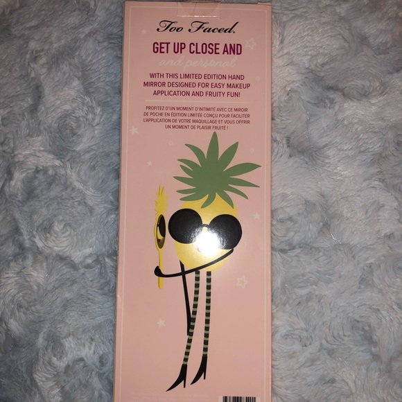 Limited Edition TooFaced Pineapple Mirror - Picture 3 of 4